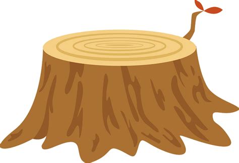 Tree stump clipart. Free download transparent .PNG | Creazilla