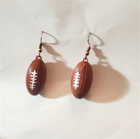 earring rugby by darkbuffalo | Download free STL model | Printables.com