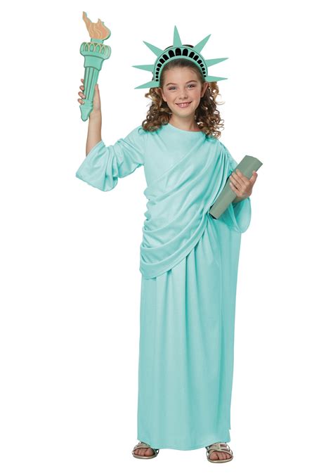 Statue Of Liberty Costume for Girls