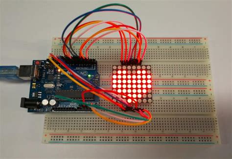 Arduino lesson – 8×8 LED matrix « osoyoo.com