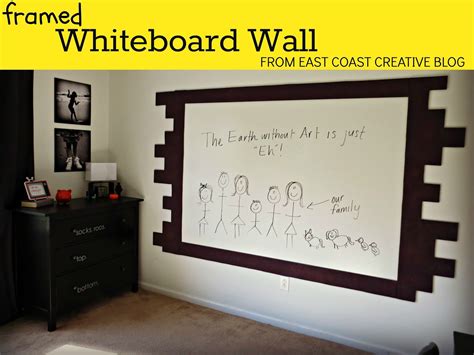 How to Paint a Whiteboard Wall | Whiteboard wall, White board, Bedroom makeover