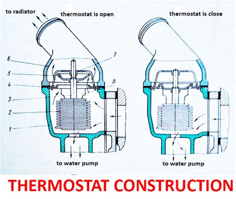 Car Thermostat Location Diagram