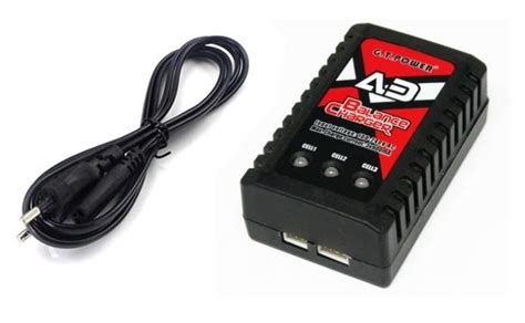 CHARGER FOR 7.4V 1500MAH LIPO BATTERY (1/12) - ninco, slot, radio control