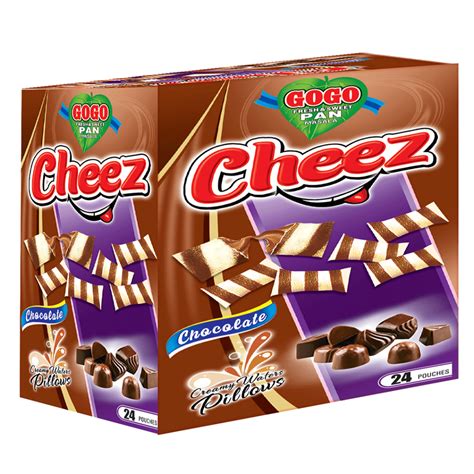 CHEEZ CHOCOLATE WAFER PILLOWS – gogo