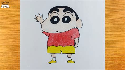 How to draw ShinChan step by step | Pencil sketch Shin-Chan Nohara yo ...