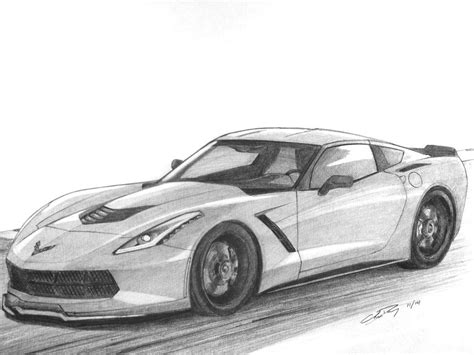 Corvette Stingray by ronincloud.deviantart.com on @DeviantArt | Corvette art, Corvette stingray ...