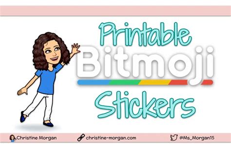 Printable Bitmoji Stickers | Bitmoji stickers, Stickers, Print stickers