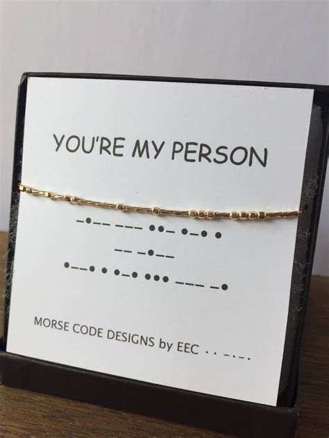 I LOVE YOU Morse Code Necklace Gold Beaded Necklace Love | Etsy