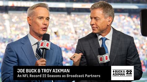 The Duo at 22 in ‘23: Joe Buck and Troy Aikman Set to Become NFL’s ...