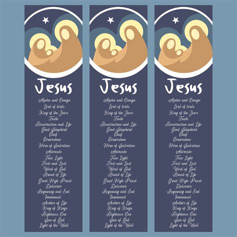 Christian Bookmarks Printable