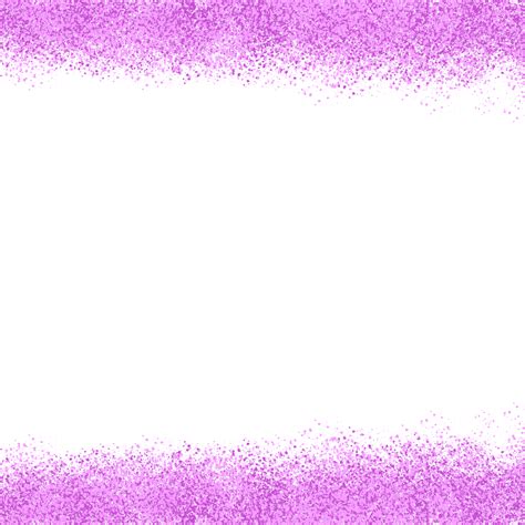 Elegant Purple Glitter Frame Border, Purple, Glitter, Borders PNG Transparent Clipart Image and ...