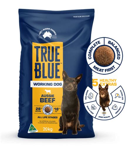 True Blue | Working Dog Aussie Beef Dry Dog Food | All Life Stage
