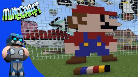 Minecraft Pixel Art Tutorial: 8-Bit Mario, 50% OFF