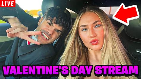 Cheesur & Kaelyn IRL Valentine’s Day Stream!.. - YouTube