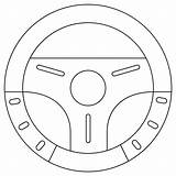 Steering Wheel coloring Page  ColouringPages sketch template