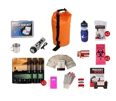 Best Food Storage Survival Kit with Waterproof Dry Bag