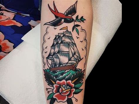 9 Stunning Ship Tattoo Designs and Ideas! | Tattoos for guys, Ship ...