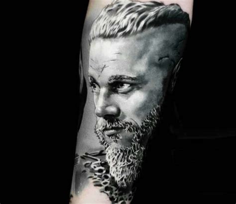 Ragnar Lodbrok tattoo by Tattoo Zhuzha | Post 22342