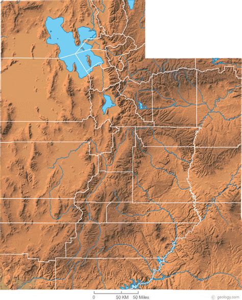 Map of Utah