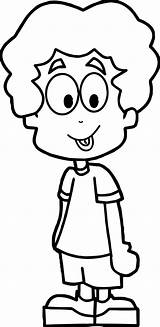 Boy Coloring Pages Kids Sheet Little Template Templates School  sketch template