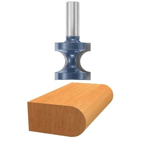 Bosch 3/8-in Carbide-Tipped Bullnose Router Bit in the Edge-Forming Router Bits department at ...