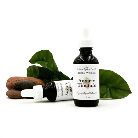 Organic Anxiety Tincture Natural Liquid Herbal Extract - Etsy