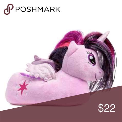 Twilight sparkle sleepers Pony / unicorn 🦄 slippers. NWT . Super cute , my daughter loves them ...