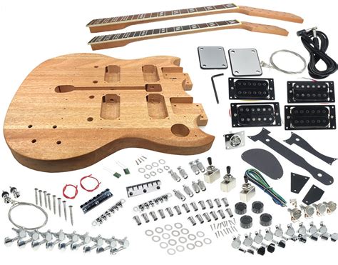 Solo DSGK-10 DIY Double Neck Electric Guitar Kit | Solo Music Gear