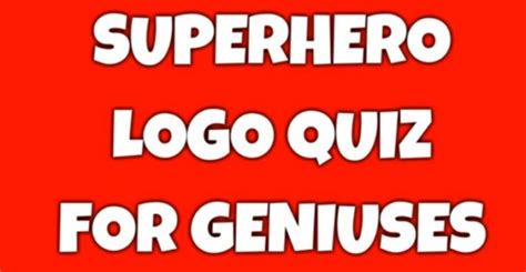 89 Out of 100 Adults Fail This Superhero Logo Quiz - Virily