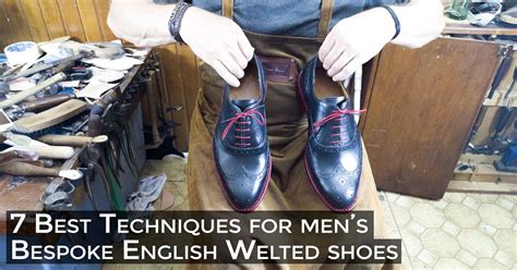 7 Best Shoemaking Techniques for men’s Bespoke English Welted shoes | Shoes, Shoemaker, How to ...