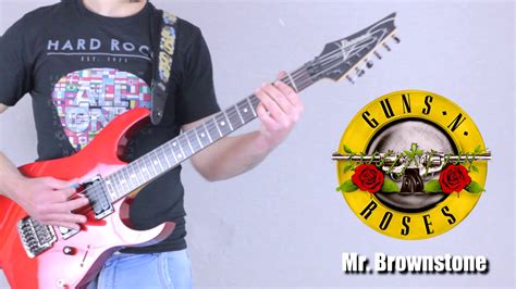 GUNS 'N' ROSES - MR. BROWNSTONE (GUITAR MAIN RIFF) - YouTube