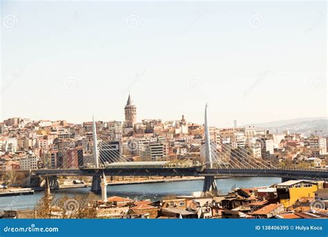 A View of the Golden Horn of Istanbul Stock Image - Image of scene ...