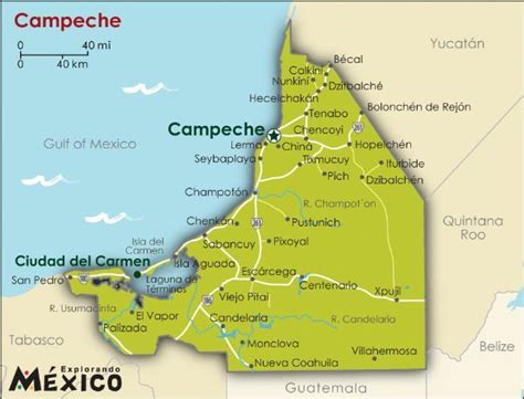 Campeche - Explorando Mexico | México, Campeche turismo, Viajes en mexico