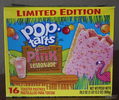 Review: Kellogg's Limited Edition Frosted Pink Lemonade Pop-Tarts