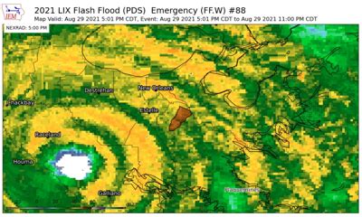 Hurricane Ida water tops Plaquemines Parish levee; Braithwaite residents warned to flee ...