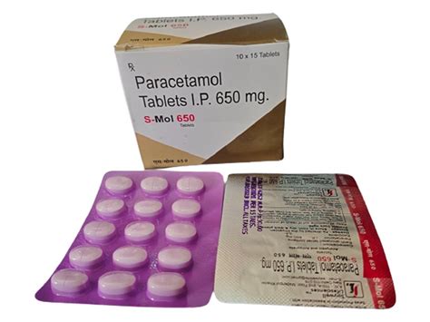 650mg Paracetamol Tablet at Rs 360/strip | PCM Tablets, Paracetamol Tab ...