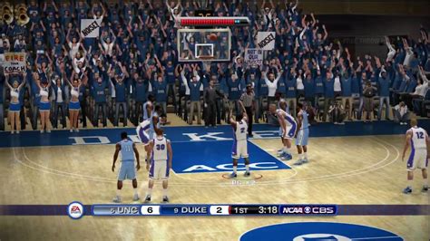 NCAA Basketball 10 (Xbox 360) HD Demo gameplay: Duke vs. North Carolina - YouTube