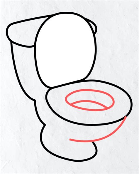 How To Draw Toilet In Simple Steps For Kids