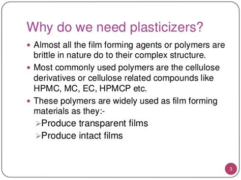 Plasticizer Presentation Final