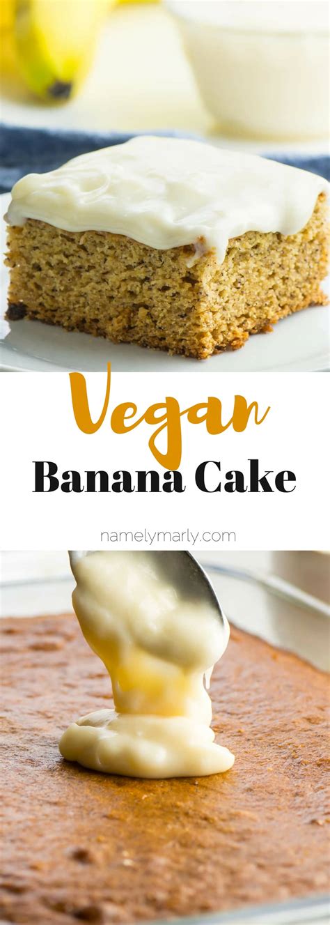 Best Vegan Banana Cake Recipe - Namely Marly