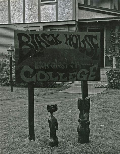 Black house – Multiculturalism at Macalester College