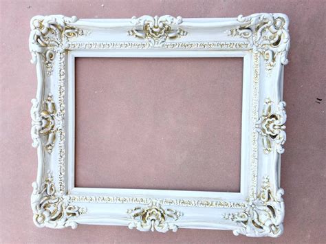 12x16 Shabby Chic White Picture Frame Cottage Chic Wall - Etsy