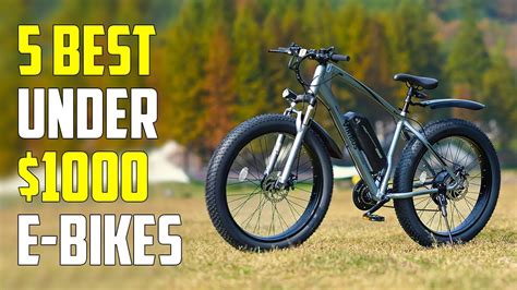 5 Best Electric Bike Under $1000 2024 | Best E-Bike Under 1000 Dollars - YouTube