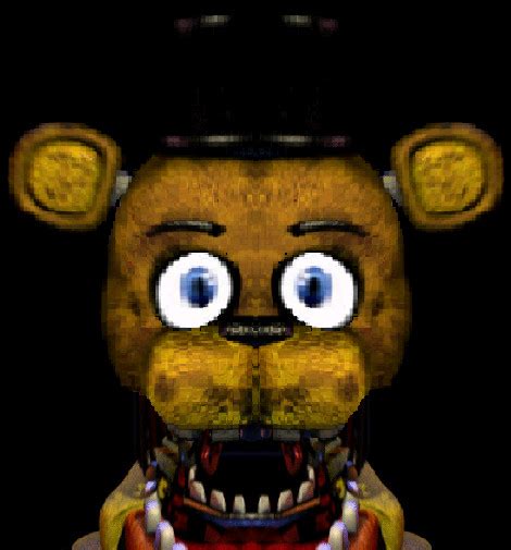 Reconstituted Golden Freddy Jumpscare by GEEKFOREVER3 on DeviantArt