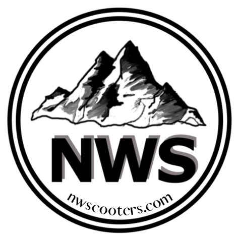 NWS Logo Sticker - N.W. Scooters