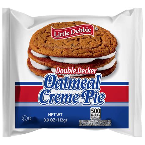 Little Debbie Double Decker Oatmeal Creme Pie - Shop Snack cakes at H-E-B