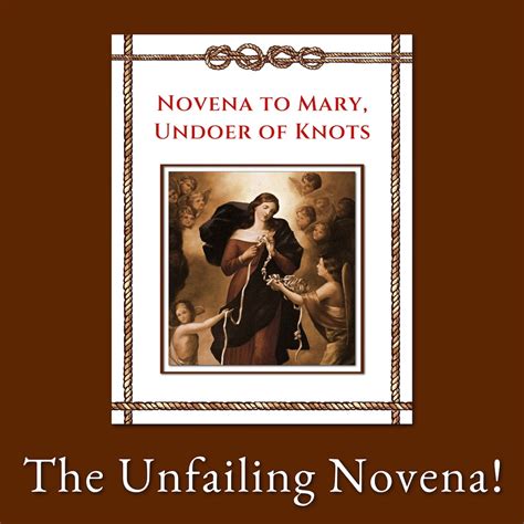 Novena of Mary Undoer of Knots Prayer Cards Printable, Novena Prayer ...