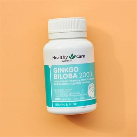 Viên uống bổ não Ginkgo Biloba 2000 100 viên - Mỹ Phẩm JnK Cosmetics