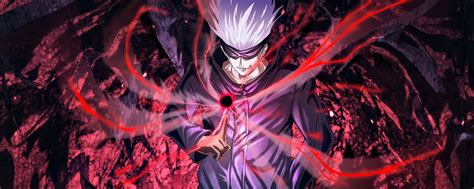 1200x480 Resolution Satoru Gojo Cool Jujutsu Kaisen 1200x480 Resolution ...