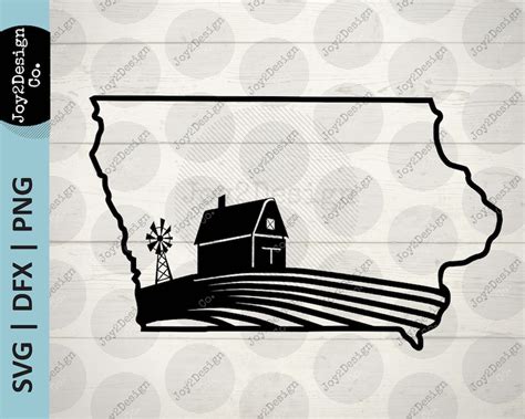 Iowa Cornfield Svg Iowa SVG DFX PNG Iowa State Svg - Etsy